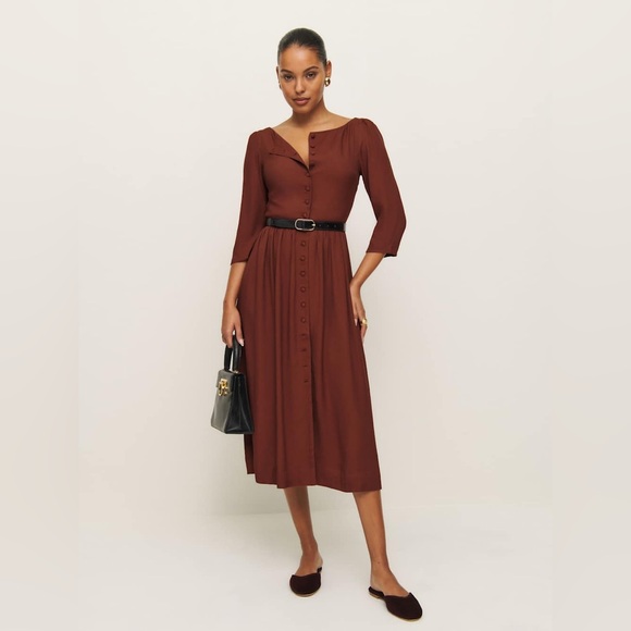 Reformation Dresses & Skirts - Reformation Adair Dress in Fig Jam